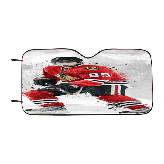 Patrick Kane Chicago Blackhawks Car Auto Sun Shade Windshield Cover
