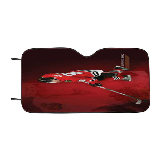 Patrick Kane Red Wallpaper Car Auto Sun Shade Windshield Cover
