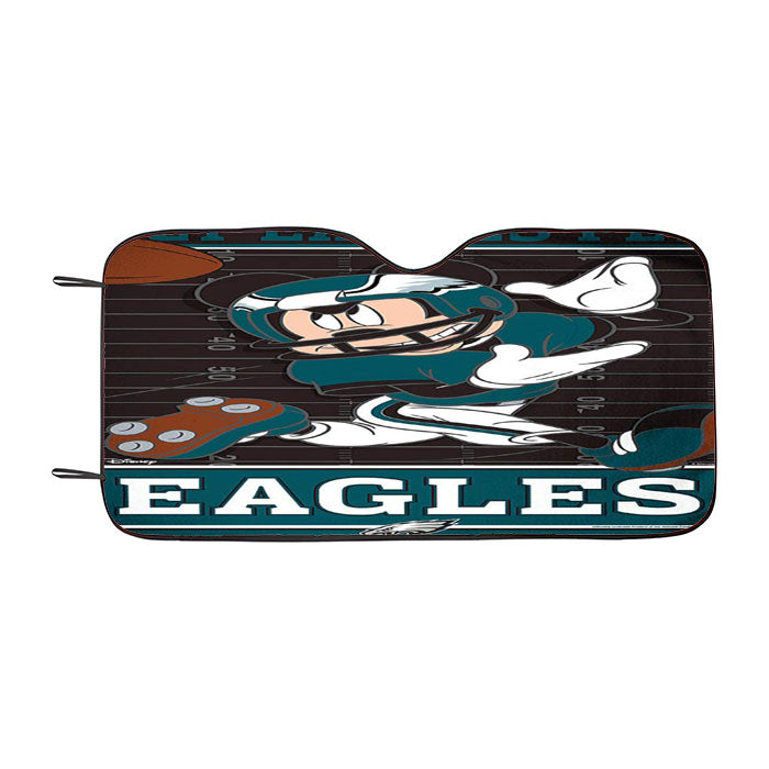 Philadelphia Eagles Disney Mickey Mouse Car Auto Sun Shade Windshield Cover