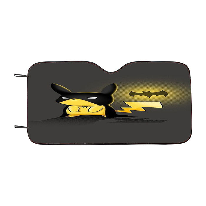 Pikachu Batman Wallpaper Car Auto Sun Shade Windshield Cover