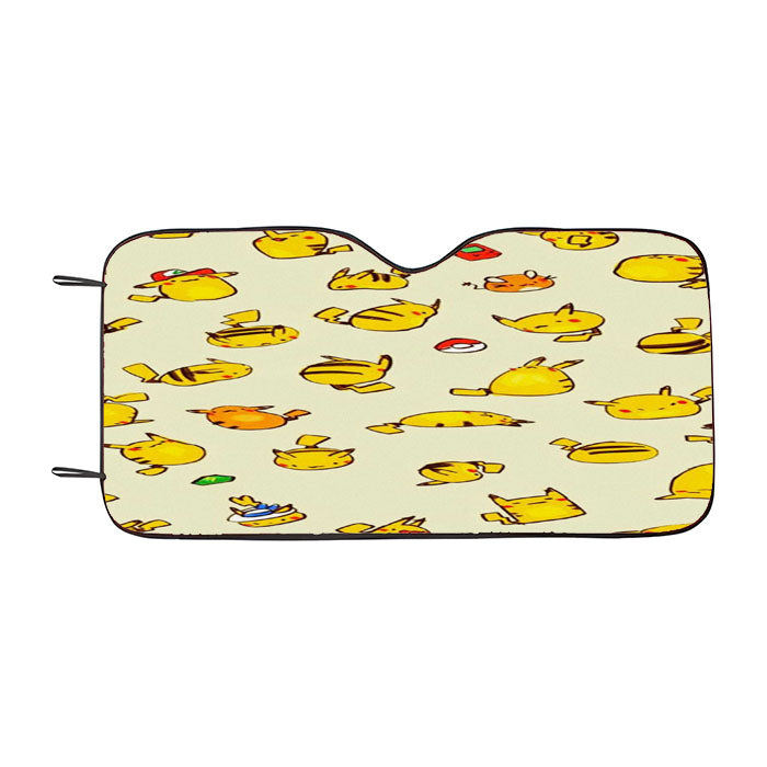 Pikachu Cute Car Auto Sun Shade Windshield Cover