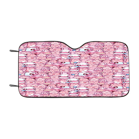 Pink Pokemon Pattern Collection Car Auto Sun Shade Windshield Cover
