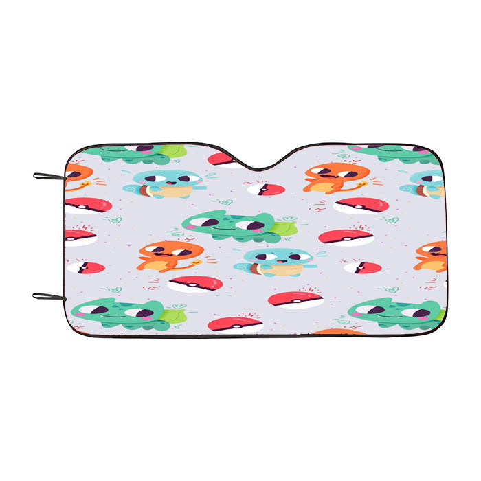 Pokemon Cute Wallpaper Car Auto Sun Shade Windshield Cover