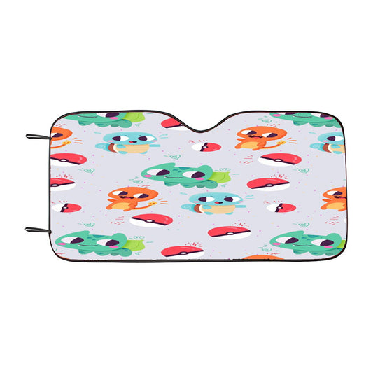 Pokemon Cute Wallpaper Car Auto Sun Shade Windshield Cover