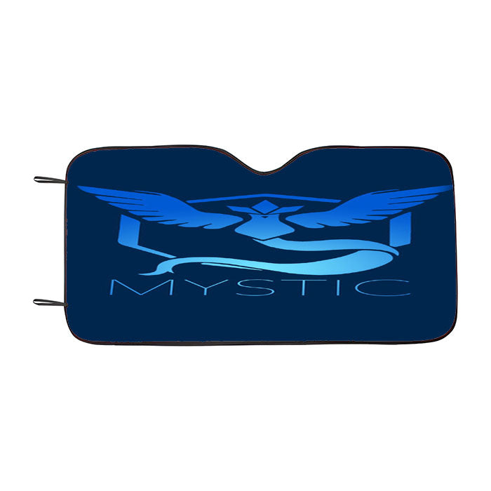 Pokemon Go Team Mystic Car Auto Sun Shade Windshield Cover