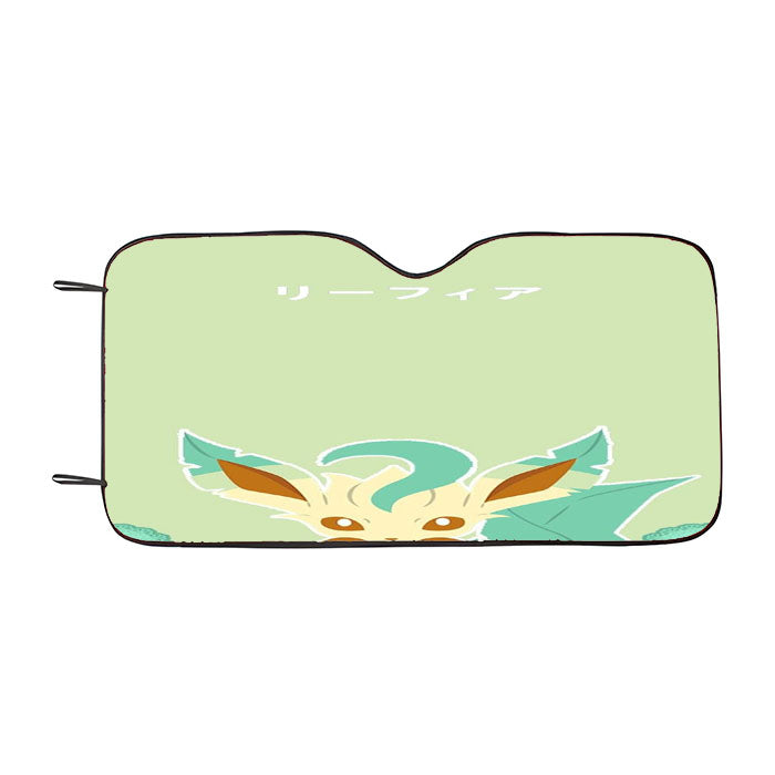 Pokemon Leafeon Art Car Auto Sun Shade Windshield Cover