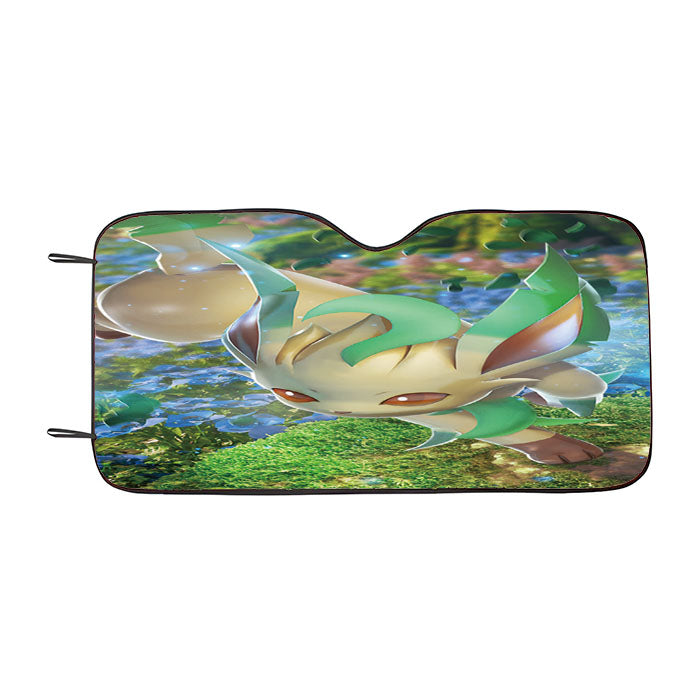Pokemon Leafeon Awesome Wallpaper Car Auto Sun Shade Windshield Cover