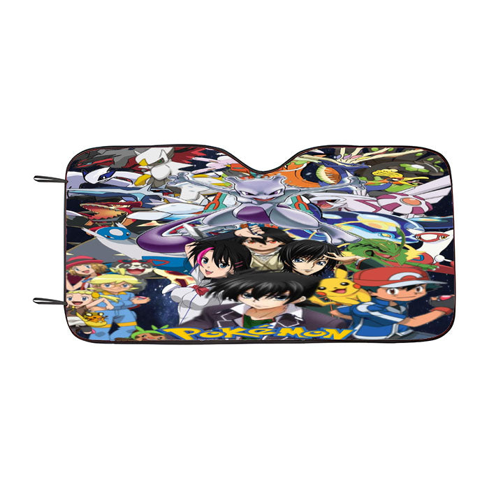 Pokemon Lege Car Auto Sun Shade Windshield Cover