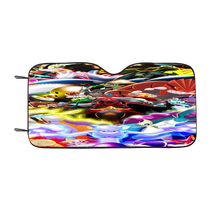 Pokemon Legendary Monster Car Auto Sun Shade Windshield Cover