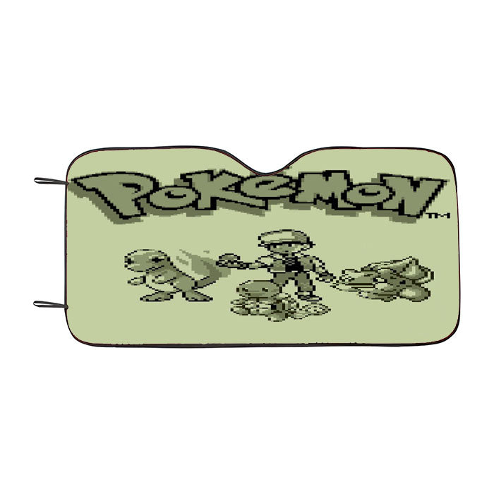 Pokemon Old Retro Game Car Auto Sun Shade Windshield Cover