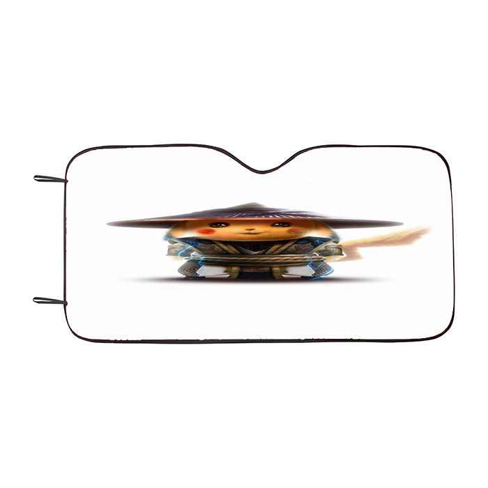 Raidchu Raiden Mortal Kombat X Pikachu Car Auto Sun Shade Windshield Cover