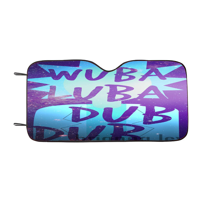 Rick And Morty Galaxy Car Auto Sun Shade Windshield Cover