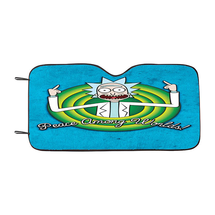 Rick Peace Among Worlds Car Auto Sun Shade Windshield Cover