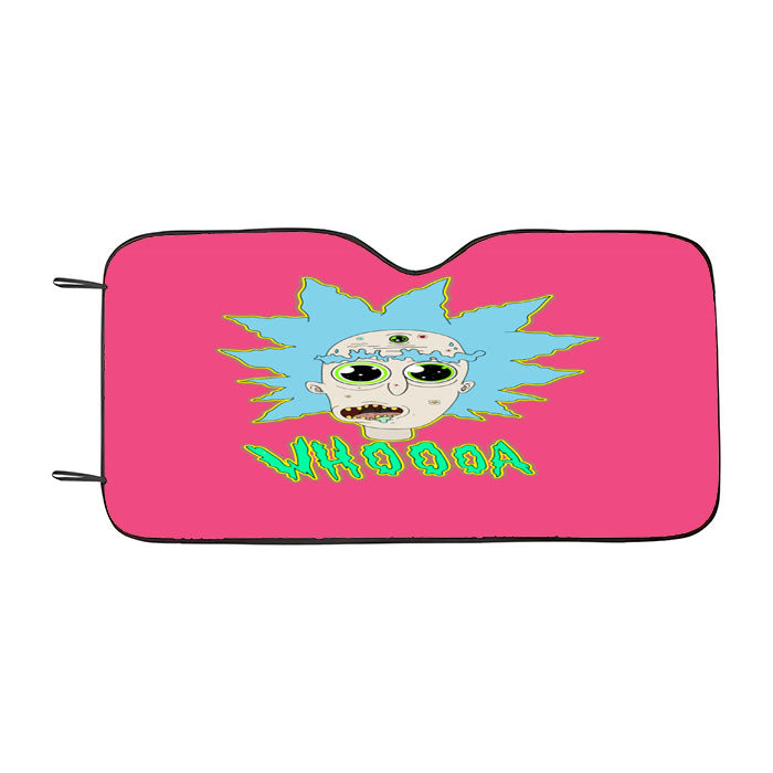 Rickedelic Car Auto Sun Shade Windshield Cover