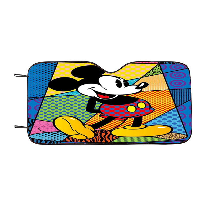 Romero Britto Mickey Mouse Car Auto Sun Shade Windshield Cover