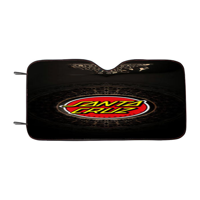 Santa Cruz Skateboards Logo Car Auto Sun Shade Windshield Cover