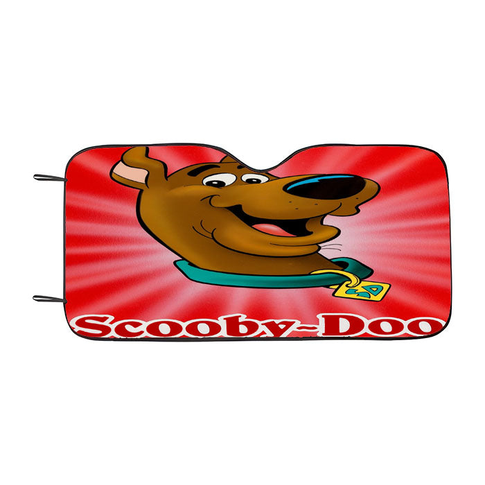 Scooby Doo Dog Cartoon Red Car Auto Sun Shade Windshield Cover