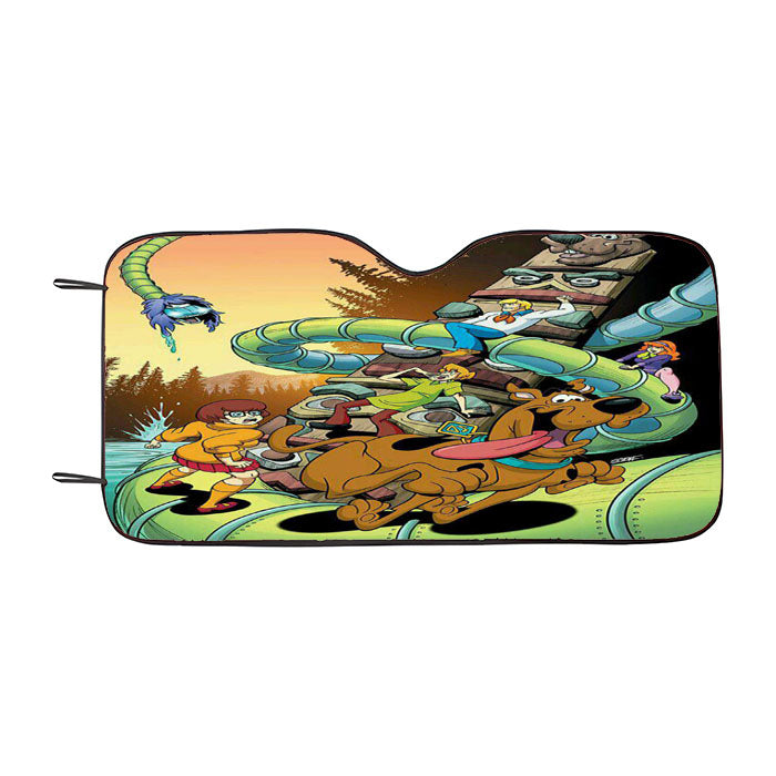 Scooby Doo Rolling Coaster Car Auto Sun Shade Windshield Cover