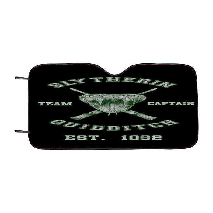 Slytherin Team Captain Quidditch Car Auto Sun Shade Windshield Cover