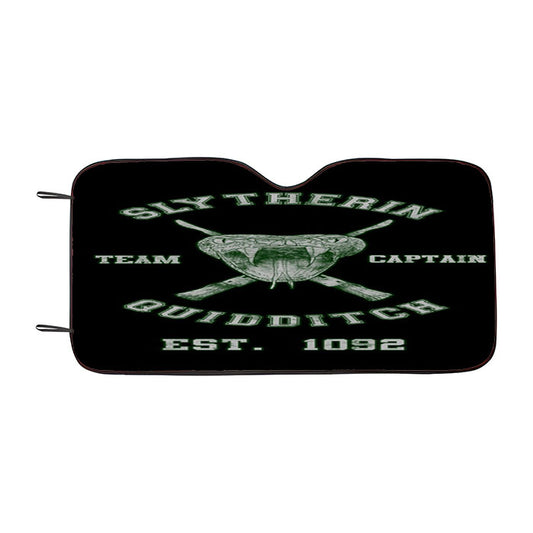 Slytherin Team Captain Quidditch Car Auto Sun Shade Windshield Cover
