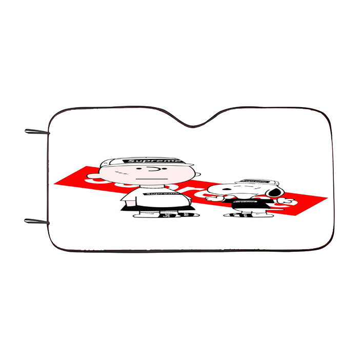 Snoopy Badboy Hypebeast Streetwear Style Car Auto Sun Shade Windshield Cover