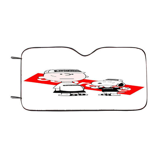 Snoopy Badboy Hypebeast Streetwear Style Car Auto Sun Shade Windshield Cover