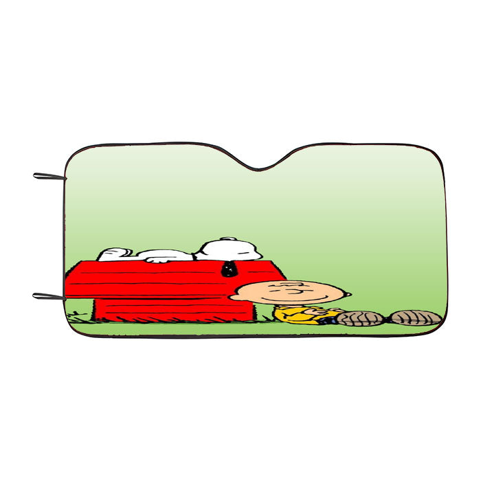 Snoopy Charlie Brown Car Auto Sun Shade Windshield Cover