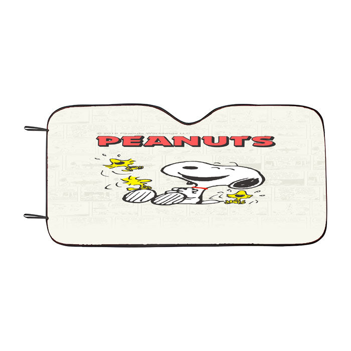 Snoopy Comic 2 Car Auto Sun Shade Windshield Cover