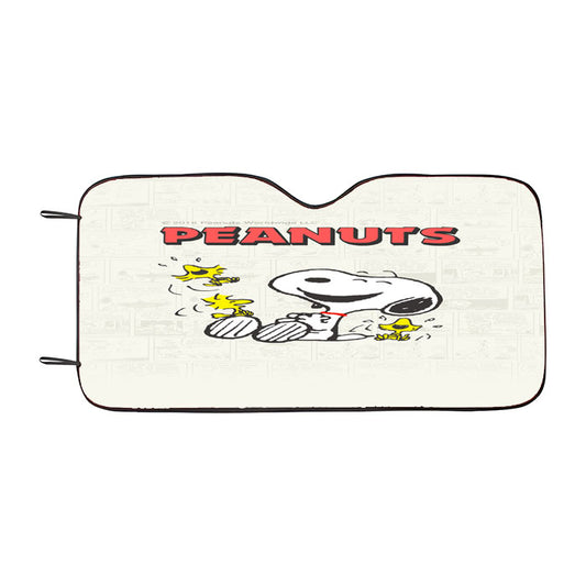 Snoopy Comic 2 Car Auto Sun Shade Windshield Cover