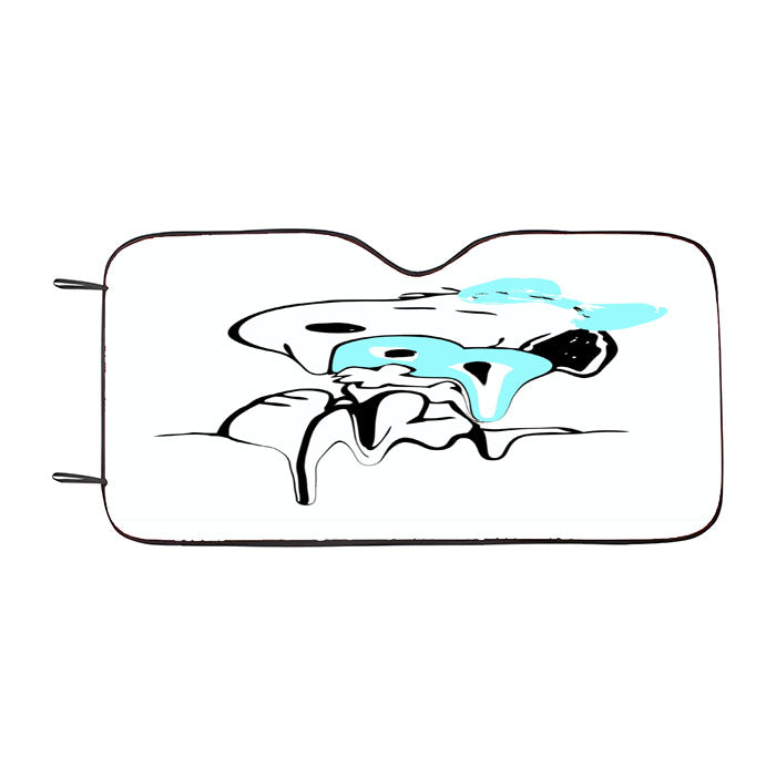 Snoopy Commes Des Garcons Car Auto Sun Shade Windshield Cover