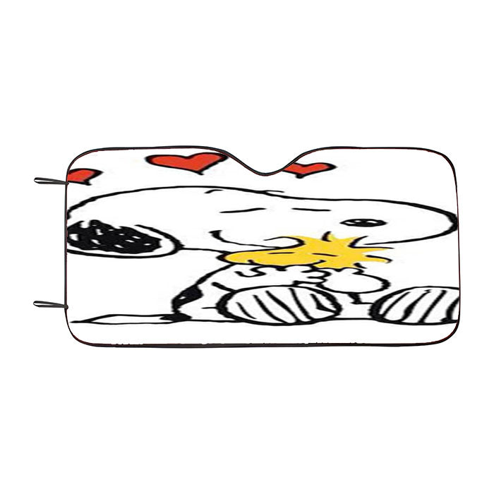 Snoopy Hug Car Auto Sun Shade Windshield Cover