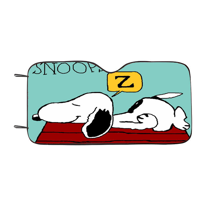 Snoopy Sleep Car Auto Sun Shade Windshield Cover