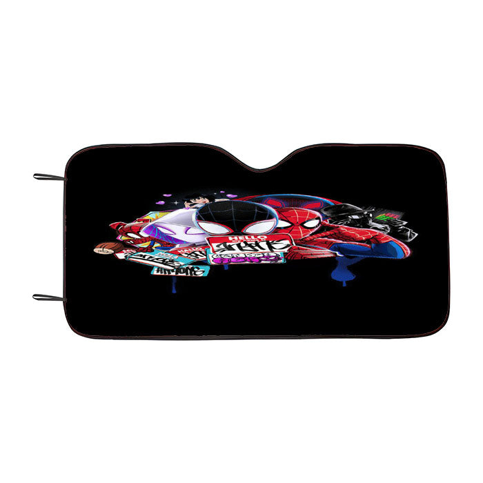 Spider-Man Adventure Superhero Games Car Auto Sun Shade Windshield Cover