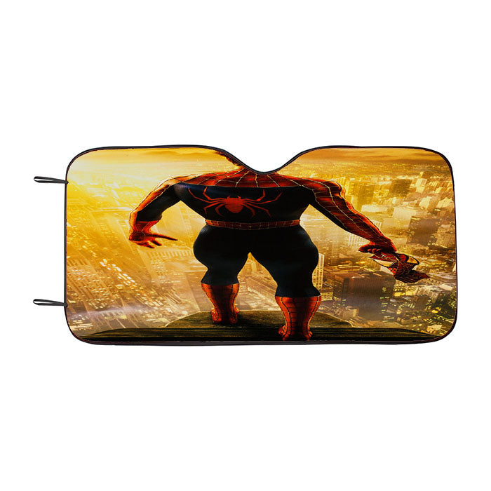 Spider Man Movie Cov Car Auto Sun Shade Windshield Cover