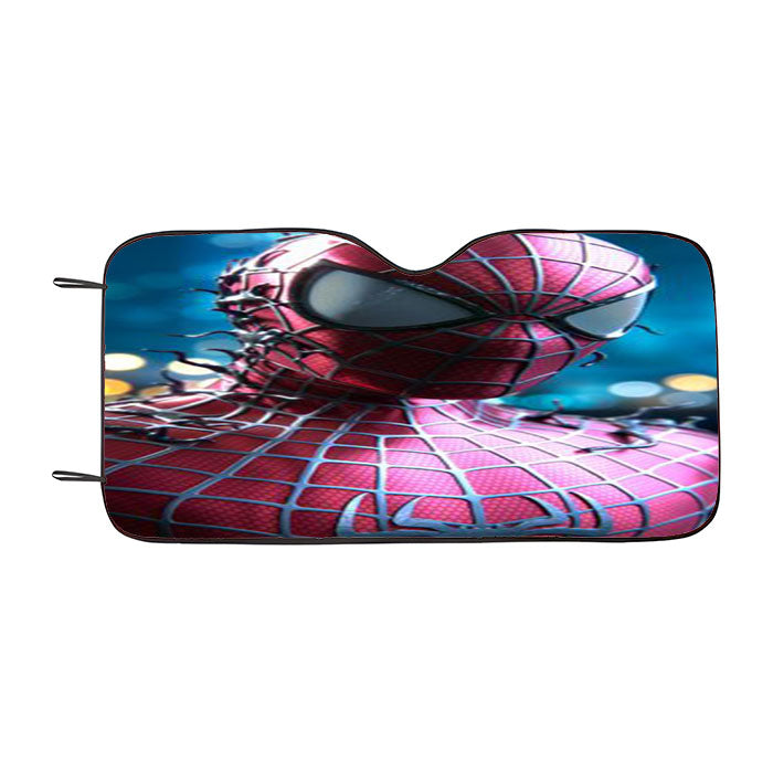 Spider Man Fan Art Car Auto Sun Shade Windshield Cover