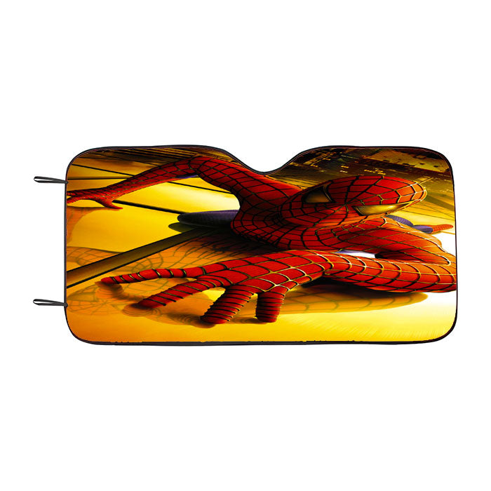 Spider Man Movie Cover Car Auto Sun Shade Windshield Cover