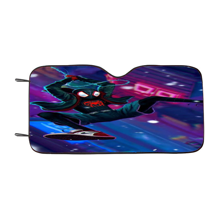 Spiderman Into The Spider-Verse Car Auto Sun Shade Windshield Cover