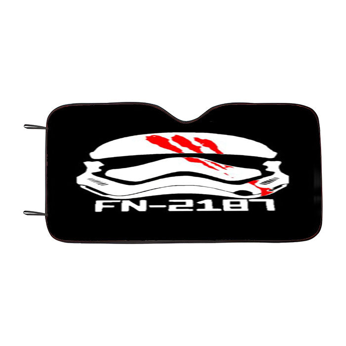 Star Wars Fn 187 Movies Finn Storm Trooper Graph Car Auto Sun Shade Windshield Cover