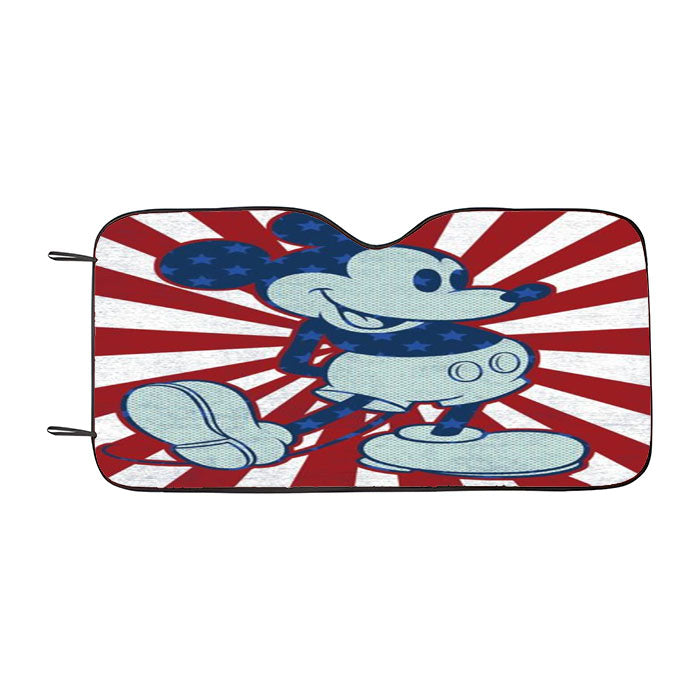 Starburst Mickey Car Auto Sun Shade Windshield Cover