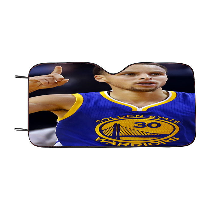 Stephen Curry Golden State Warriors Car Auto Sun Shade Windshield Cover