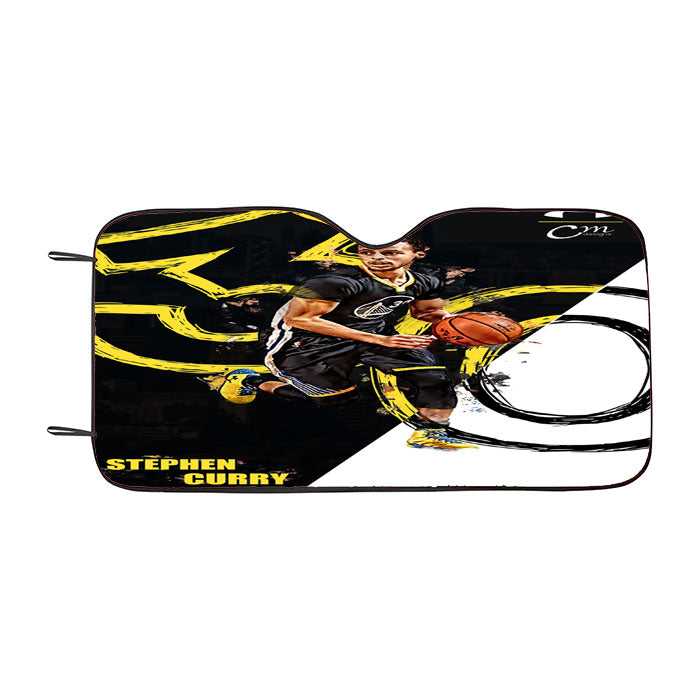 Stephen Curry Golden State Warriors 30 Car Auto Sun Shade Windshield Cover