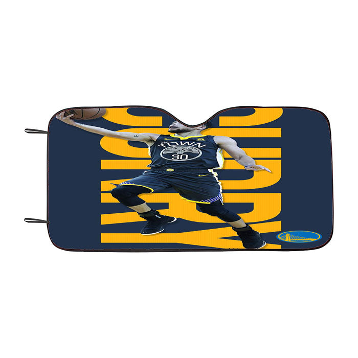 Stephen Curry Golden States Warriors Car Auto Sun Shade Windshield Cover
