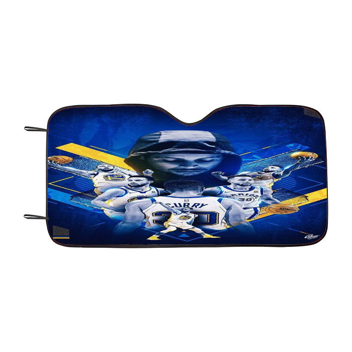 Stephen Curry Is A Warriors Car Auto Sun Shade Windshield Cover