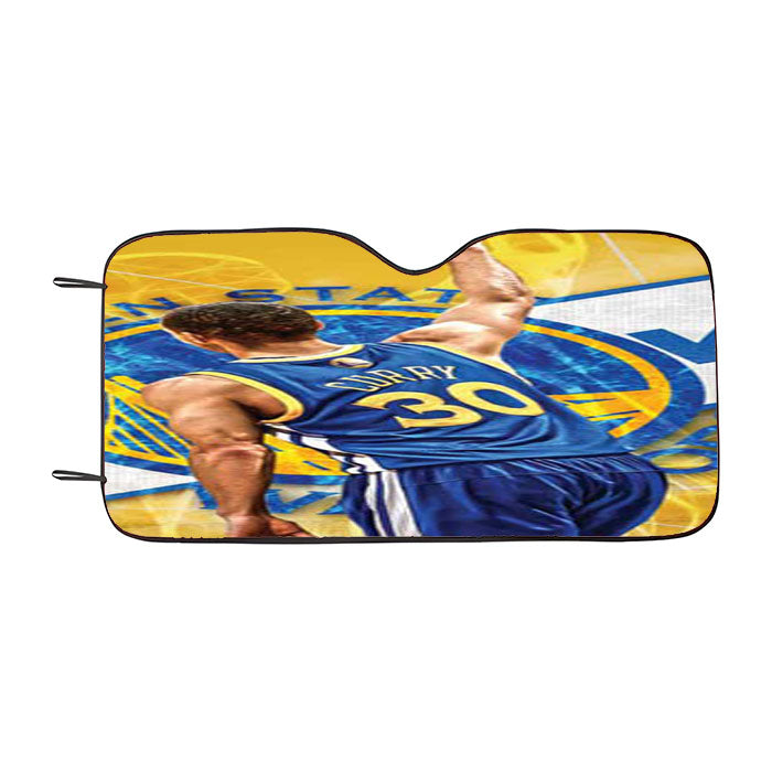 Stephen Curry Orange Car Auto Sun Shade Windshield Cover