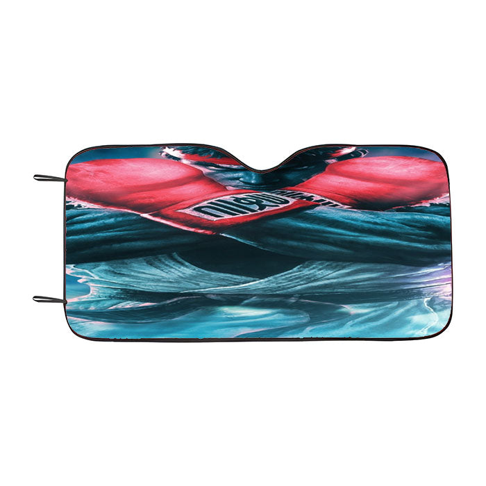 Street Fighter Anime Car Auto Sun Shade Windshield Cover