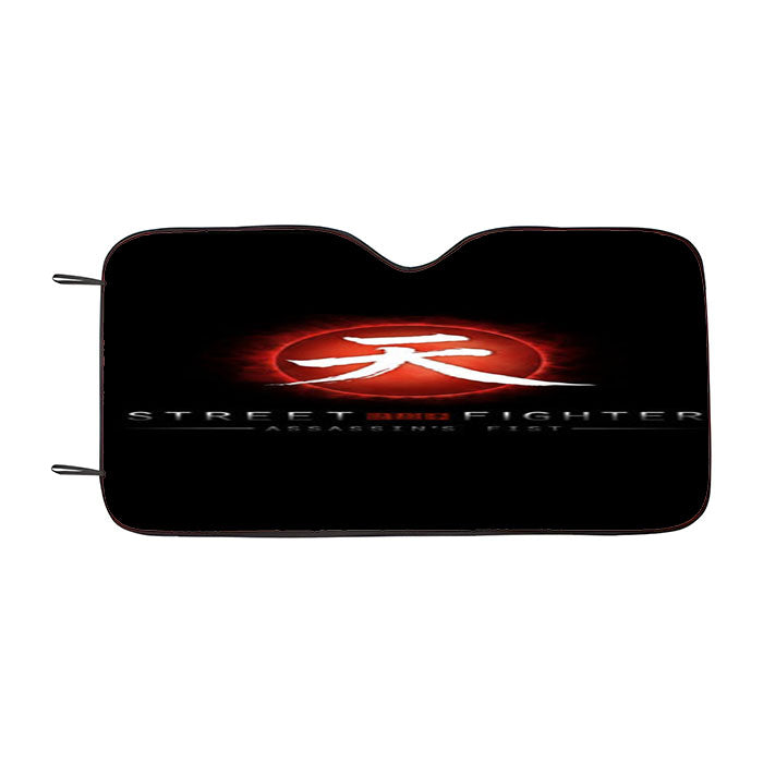 Street Fighter Assassins Fist Car Auto Sun Shade Windshield Cover