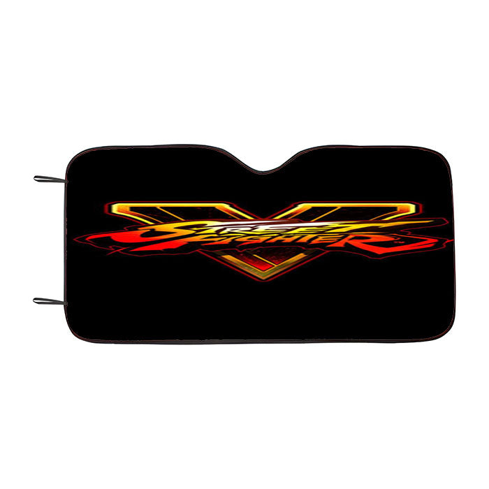 Street Fighter V Logo Car Auto Sun Shade Windshield Cover