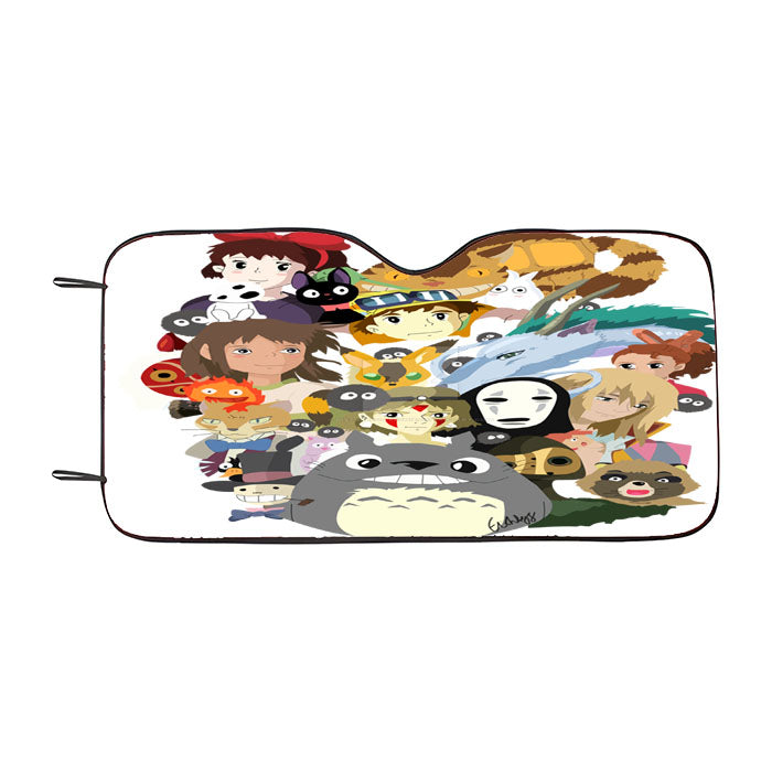 Studio Ghilbli Anime Car Auto Sun Shade Windshield Cover