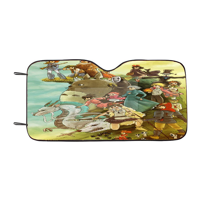 Studio Ghilbli Cartoon Car Auto Sun Shade Windshield Cover