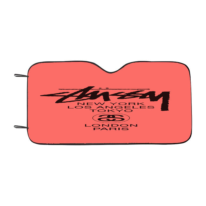 Stussy New York Los Angeles Car Auto Sun Shade Windshield Cover